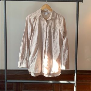 Old Navy flannel long button down